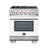 Capriasca - Titanium Professional 30" 4.32 cu. ft. Freestanding Dual Fuel Range with Nightlight-68815741