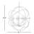 Padilla 7 - Light Globe Chandelier-21271718
