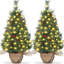 7.6cm H Lighted Artificial Christmas Tree