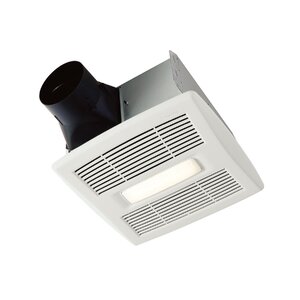 InVent Single-Speed 110 CFM Energy Star Bathroom Fan With LED Light