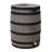 Good Ideas Rain Wizard Whiskey Style Rain Barrel with Overflow and Spigot-98666726-98666720