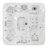 Bueno Spa Dallas 6-Person 82-Jets Square Acrylic Hot Tub with Cover and Ozonator in White