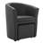 Modway Divulge Modern Leatherette Armchair and Ottoman-1112366477