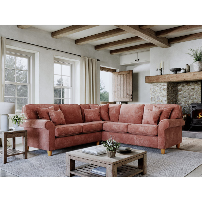 Clarkfield 5 Seater Sofa, Red