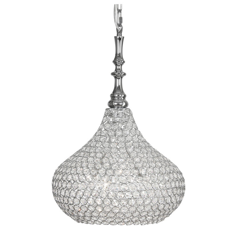 Jaeden 4 - Light Crystal Chandelier, Chrome