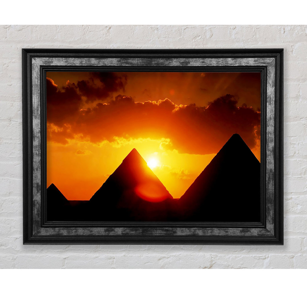 Pyramide Sonnenaufgang - Druck