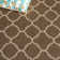 Arneshia Geometric Brown/Bone Indoor/Outdoor Area Rug