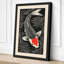 Koi in Black Water Art Deco - Wrapped Canvas-1920032705-1920032711