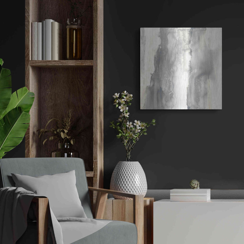 Wrought Studio ™ «Pale Taupe II» par Chris Paschke, H 24 po x l 24 po
