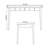 Cherry Rectangular Solid Wood desks-107613515