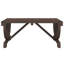 Table basse de patio en bois massif Vidaxl-97884498-97884497