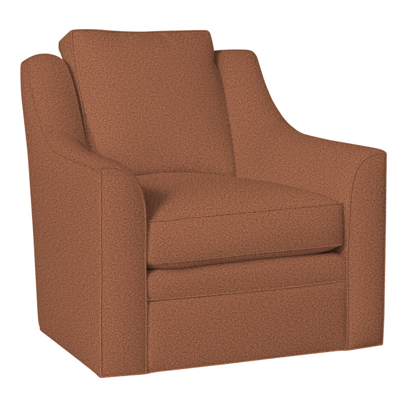 Fauteuil pivotant American Bungalow Nicholas, Perigold Pierson cuivre