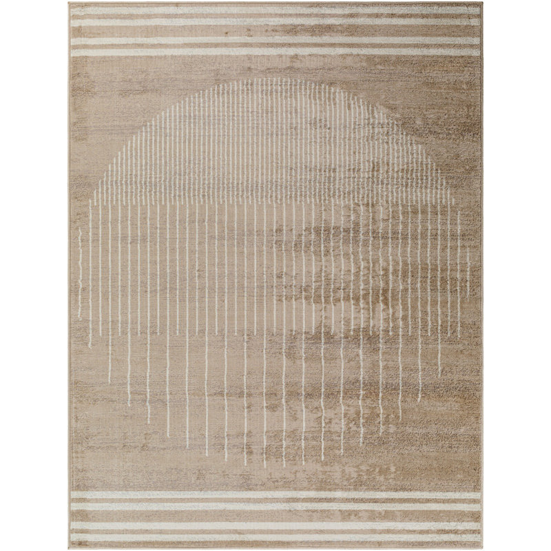 Skandi Boho Rug Brown/Ivory, Rectangle 120 x 170 cm