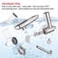 Compatible avec les mélangeurs sur socle KitchenAid®, ensemble en métal GVode