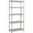 Tevis 60" H x 27.5" W x 12" D 5 Tiers Boltless Adjustable Storage Shelf Goods Rack-1090805072