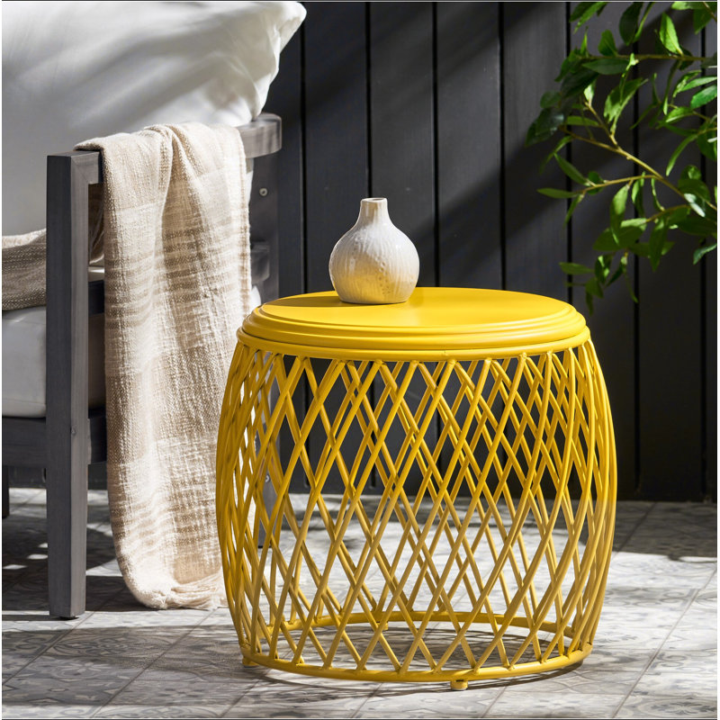 TABLE D'APPOINT 19,75 ALAMERAS, Jaune