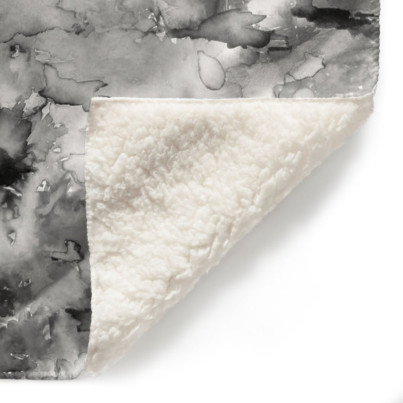 Couverture sherpa douce en échelle de eternity, l 51 po x L 60 po