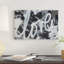 « black & white love », impression sur toile-74398564-74398565-74398566