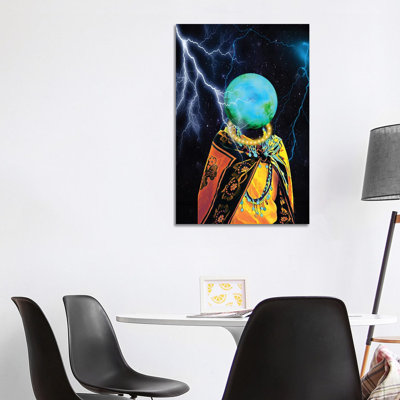 Lightning Strikes by Yvonne Coleman Burney - Wrapped Canvas Print