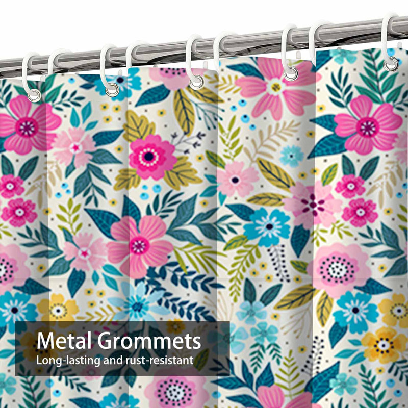 Rideau de douche Amazing Floral, L 72 po x l 72 po
