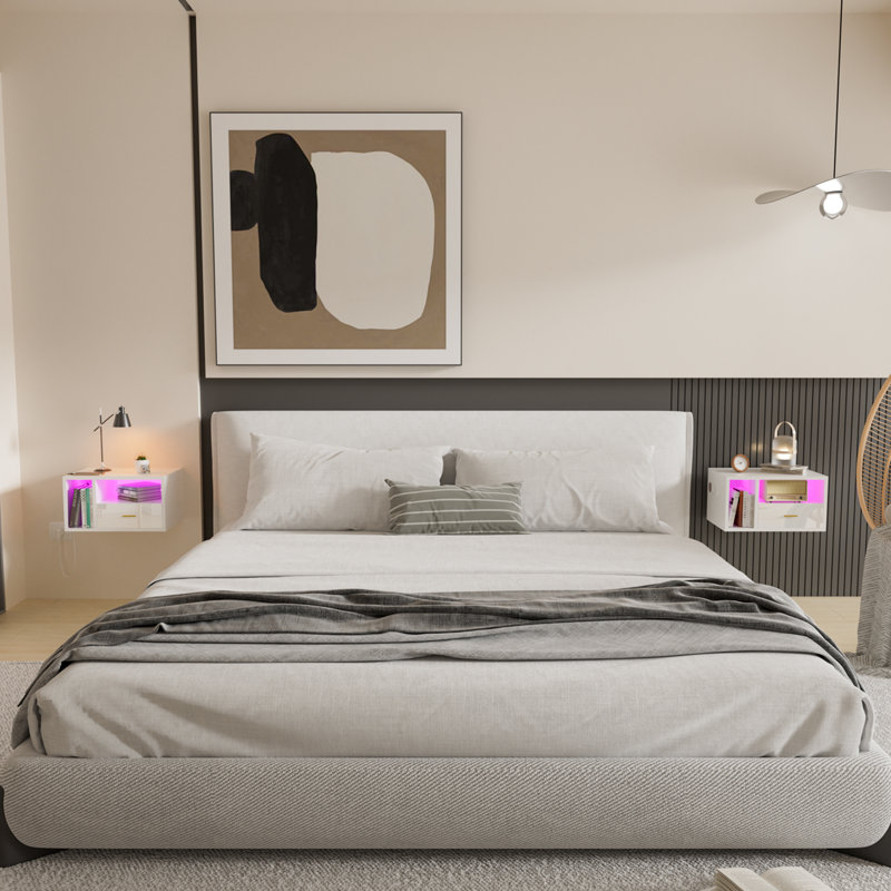 45.5 cm W Bedside Table