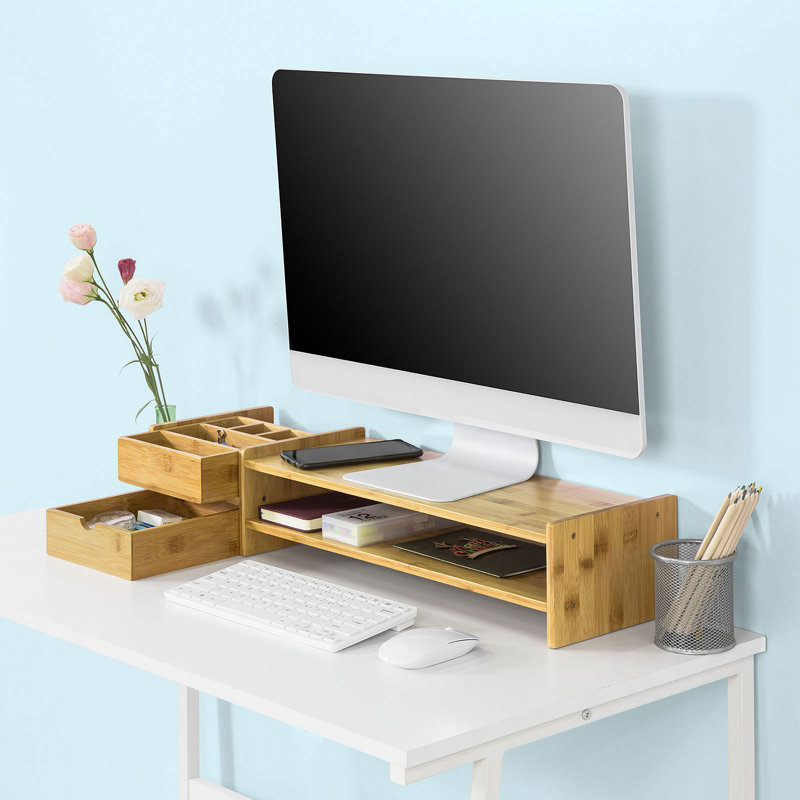 Iowa Wood Monitor Stand