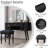 Elegant Vanity Makeup Table & Chair Set-1398319337