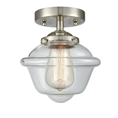 Plafonnier semi-encastré 1 lumière 7,5 po Baptiste