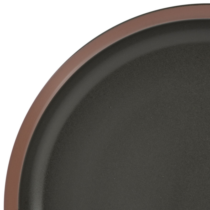 Gibson Soho Lounge Lagos Coupe Dinnerware Set, Service For 4 (16Pc), Black