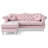 Farney Velvet L-Shaped Sectional Reversible-50945408