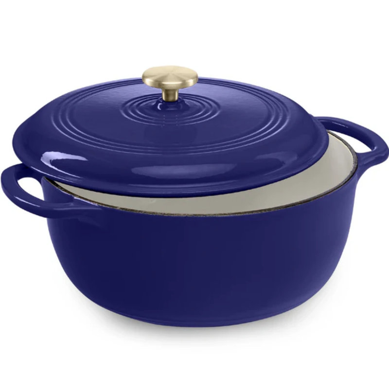 Dutch Oven- 6Qt, Sapphire Blue