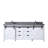 Marsyas 84 in W x 22 in D Double Bath Vanity-353675777