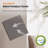 12 Inch King Size Cooling Gel Memory Foam Mattress, Medium Firm Feel with Bamboo Charcoal Infused-1445628199