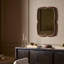 Floret Novelty Solid Wood Mirror