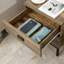 Mullica 45cm W Iron Bedside Table