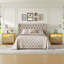 Solid Wood Legs Bedside Table With 2 - Drawer, Charging Station and Motion Sensor Led Light-118033361