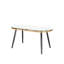 Chaise longue d'extérieur en métal Allmeria