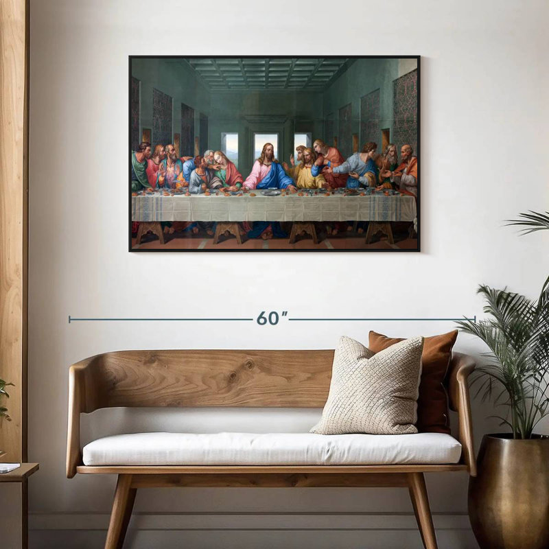 Adella The Last Supper, 29" H x 43" W