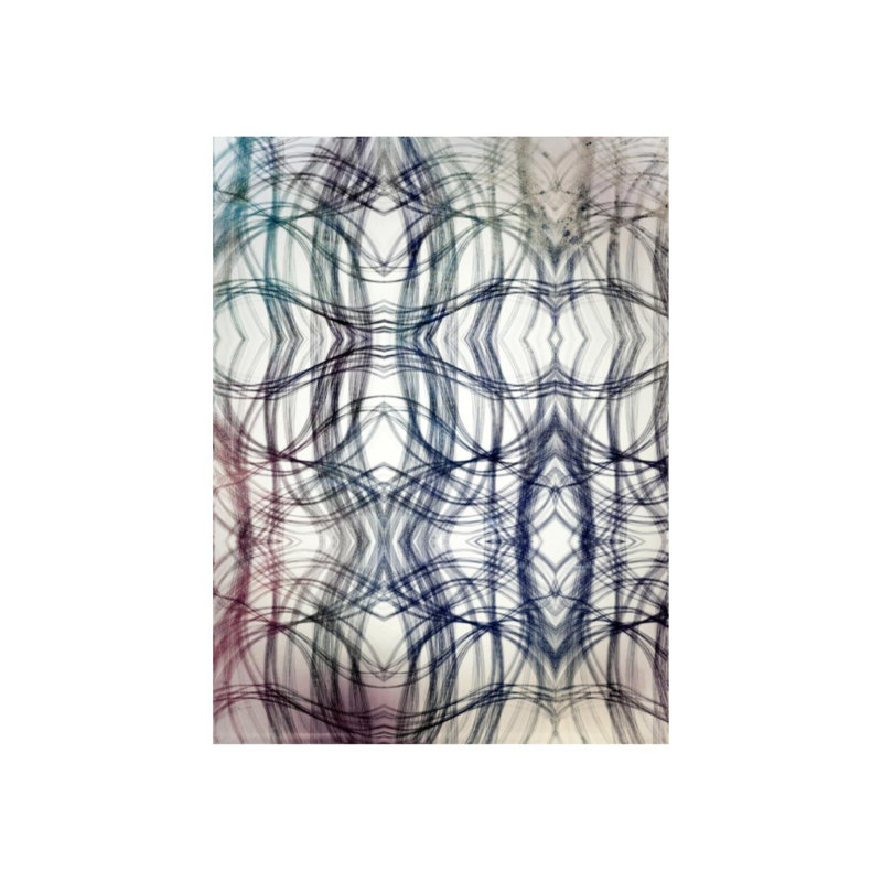 «Dream Sequence B» par Gl Artlab - impression d'art graphique, Extérieur, H 48 po x l 36 po