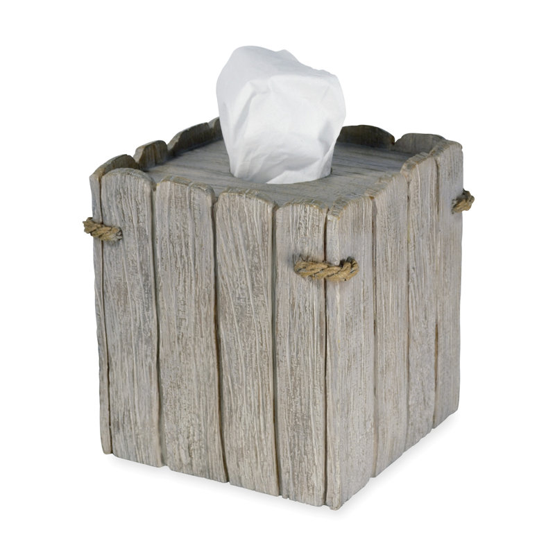 Driftwood Tissue Box Cover