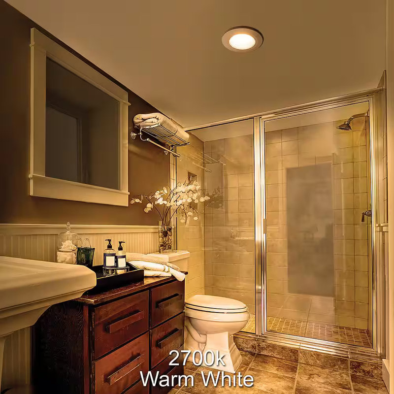 200-Watt Equivalent Integrated LED Canopy Light 3100-8700 Lumens 120-277V Adjustable CCT Dimmable