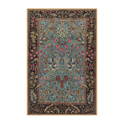 Tapis oriental rouge / bleu