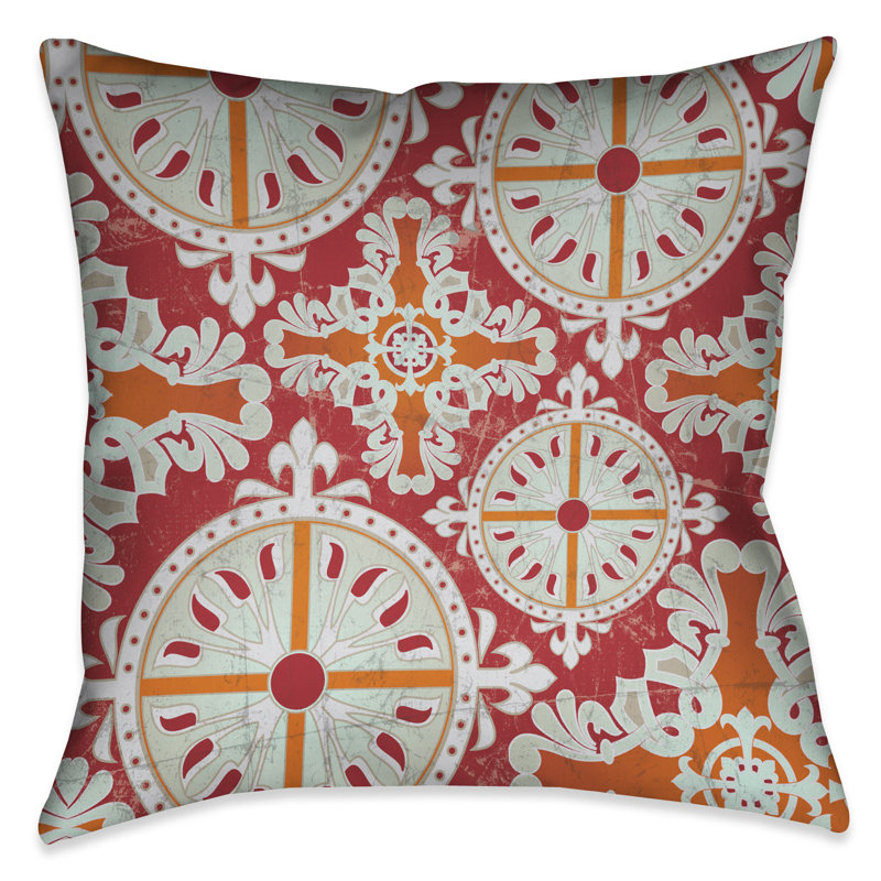 Coussin décoratif intérieur / extérieur Medimar Persimmon I