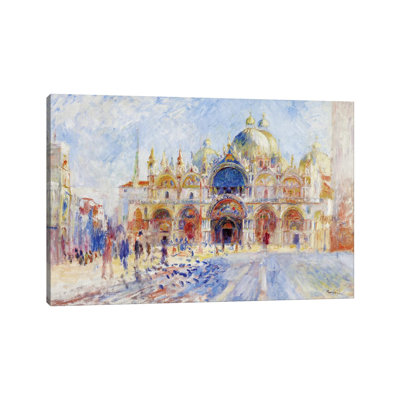 The Piazza San Marco, Venice, 1881 by Pierre-Auguste Renoir - Painting on Canvas