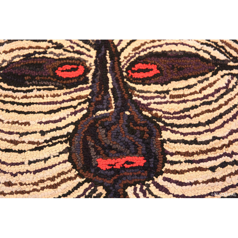 One-of-a-Kind Round 2' X 2' Area Rug