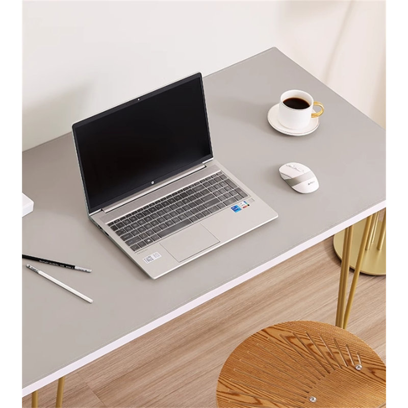Sous-main de bureau empilable en similicuir et cuir Degerald