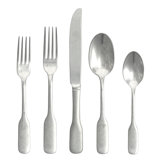 Ashton 5 Piece 18/10 Stainless Steel Flatware Set, Service for 1