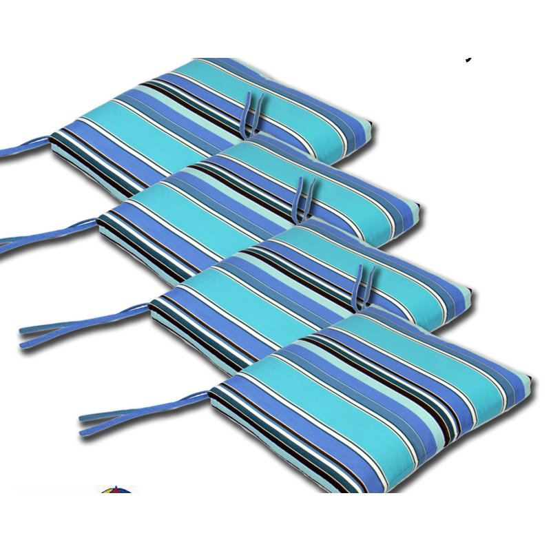 Coussin intérieur / extérieur Ashanti Sunbrella, H 2 po x l 18 po x P 18 po