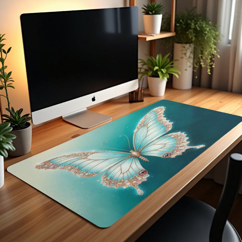 Polyester Desk Pad, 23.6x13.8