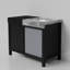 Zilara 42 " W Freestanding Standard Free Standing 1 Single Vanity Bathroom Vanity With Marble Top